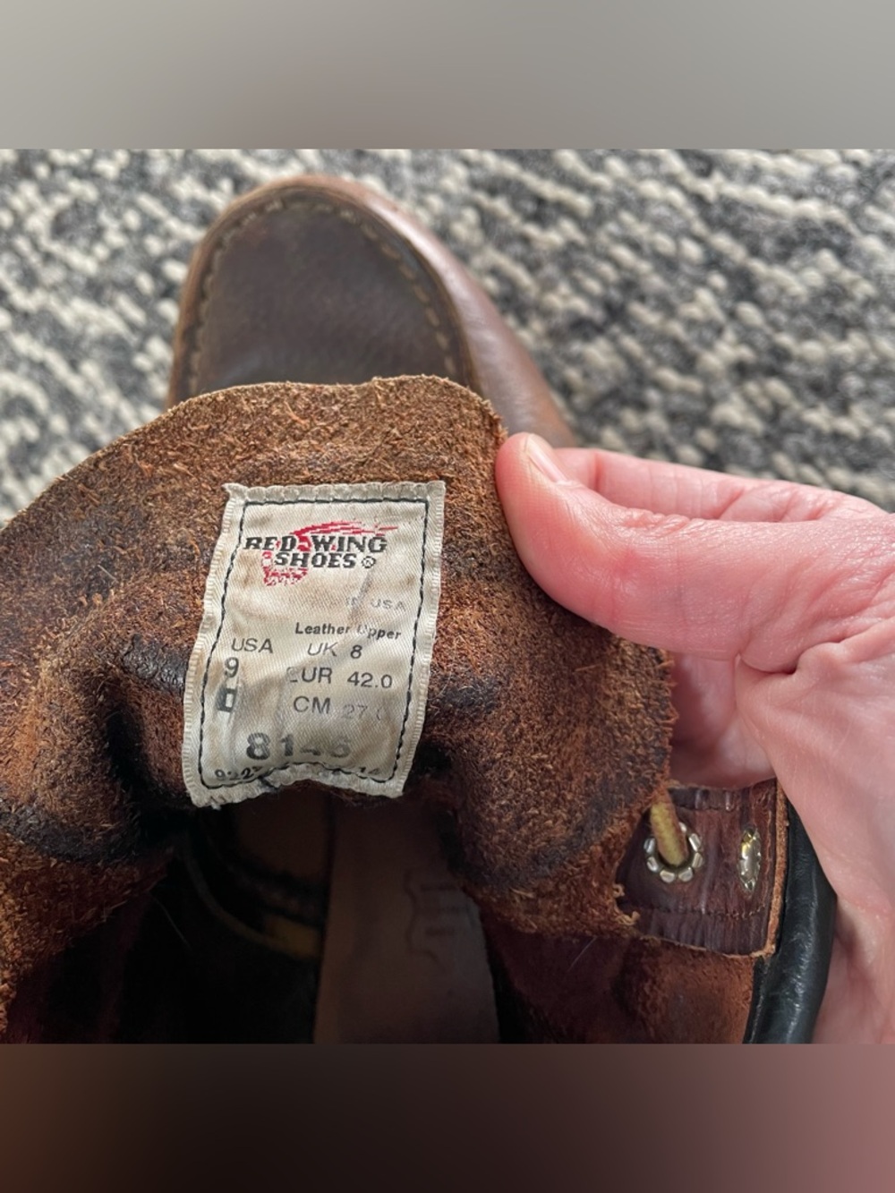 Red Wing Roughneck Oil Slick 8146 - Picture 7 of 9